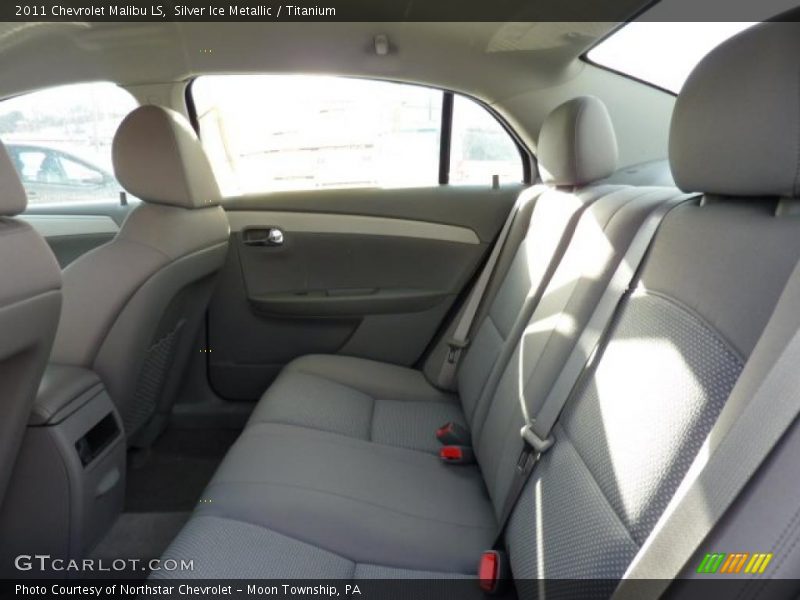 Silver Ice Metallic / Titanium 2011 Chevrolet Malibu LS