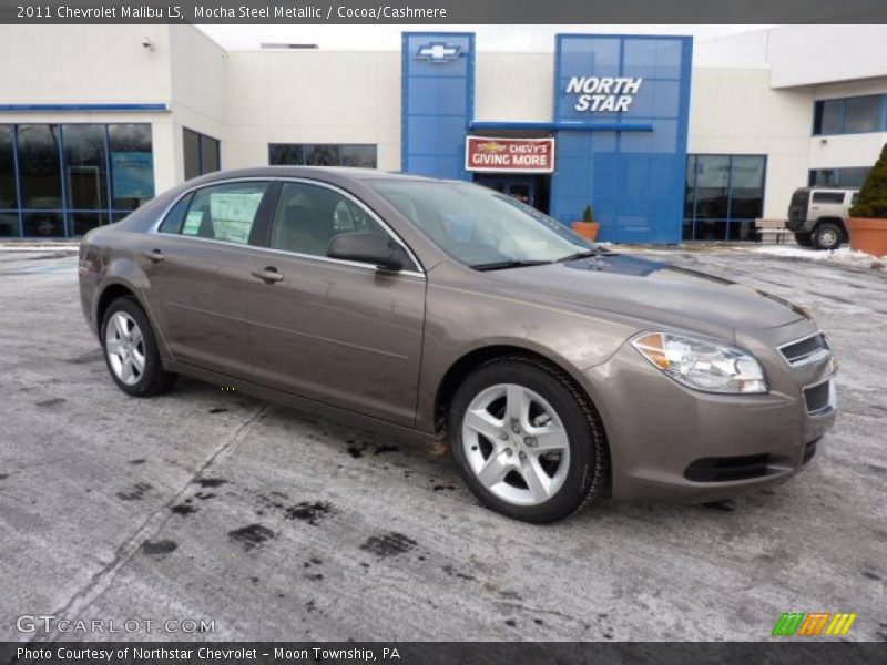 Mocha Steel Metallic / Cocoa/Cashmere 2011 Chevrolet Malibu LS