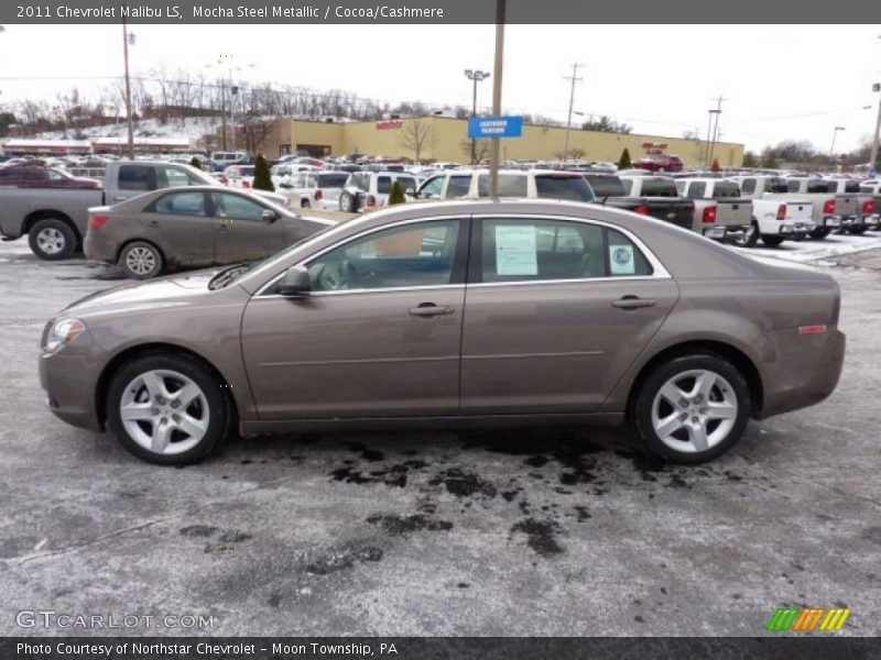 Mocha Steel Metallic / Cocoa/Cashmere 2011 Chevrolet Malibu LS