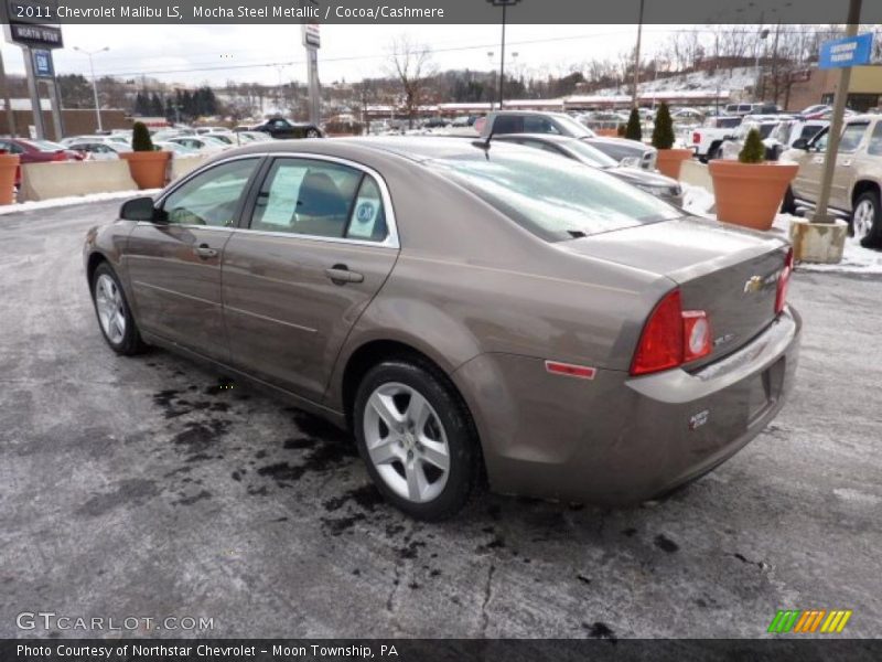 Mocha Steel Metallic / Cocoa/Cashmere 2011 Chevrolet Malibu LS
