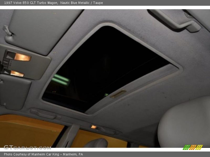 Sunroof of 1997 850 GLT Turbo Wagon