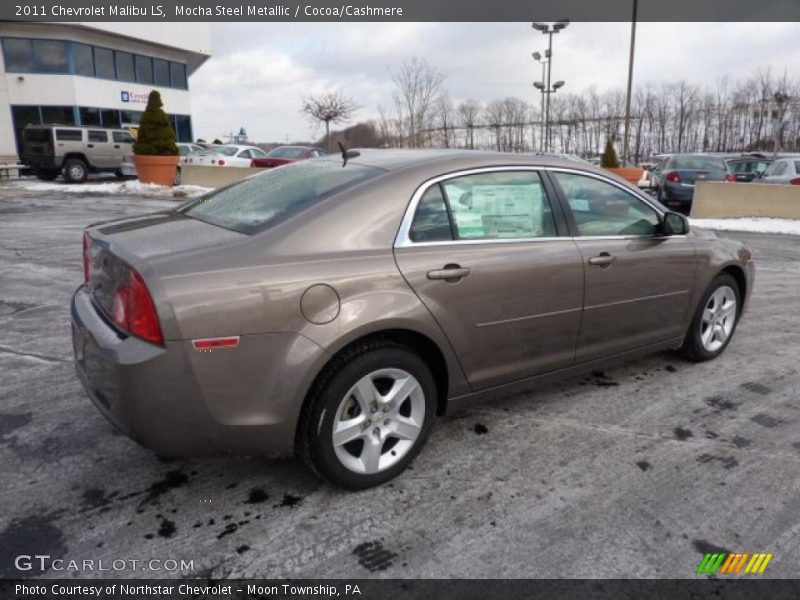 Mocha Steel Metallic / Cocoa/Cashmere 2011 Chevrolet Malibu LS