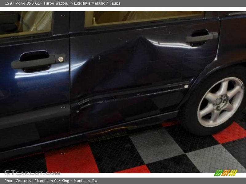 Nautic Blue Metallic / Taupe 1997 Volvo 850 GLT Turbo Wagon