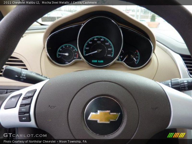 Mocha Steel Metallic / Cocoa/Cashmere 2011 Chevrolet Malibu LS