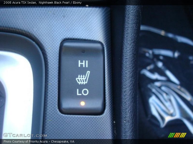 Nighthawk Black Pearl / Ebony 2008 Acura TSX Sedan
