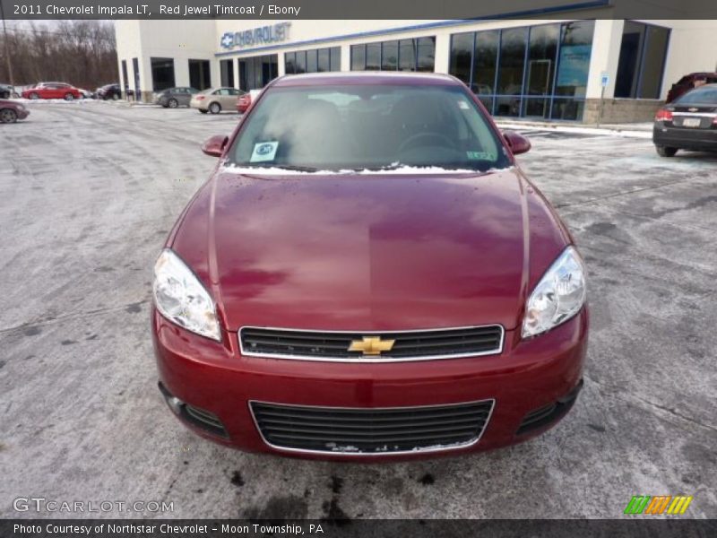 Red Jewel Tintcoat / Ebony 2011 Chevrolet Impala LT