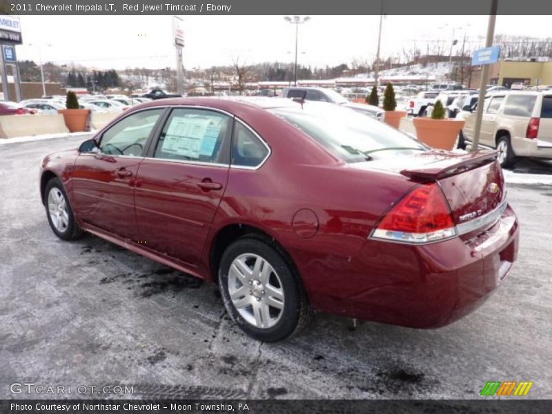 Red Jewel Tintcoat / Ebony 2011 Chevrolet Impala LT