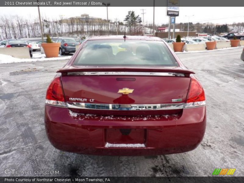 Red Jewel Tintcoat / Ebony 2011 Chevrolet Impala LT