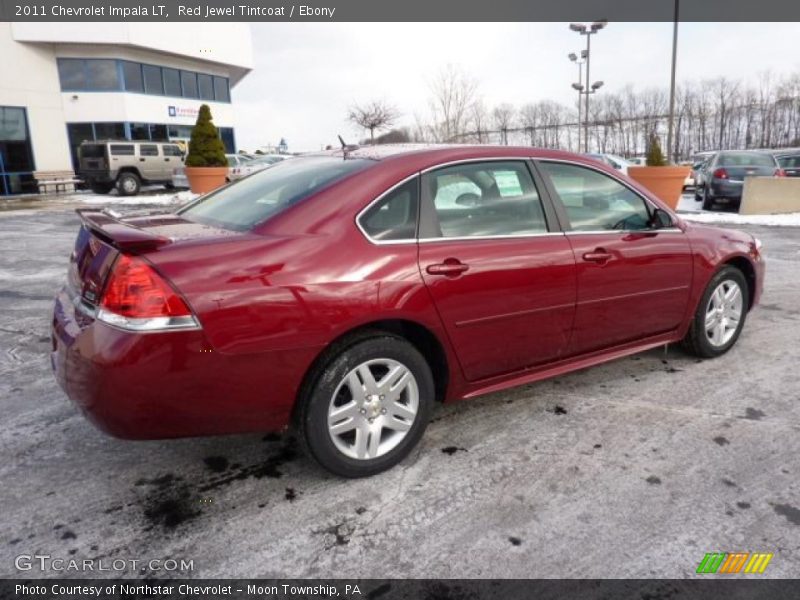 Red Jewel Tintcoat / Ebony 2011 Chevrolet Impala LT