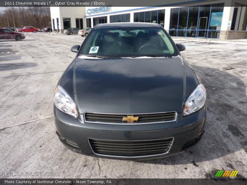 Cyber Gray Metallic / Ebony 2011 Chevrolet Impala LT