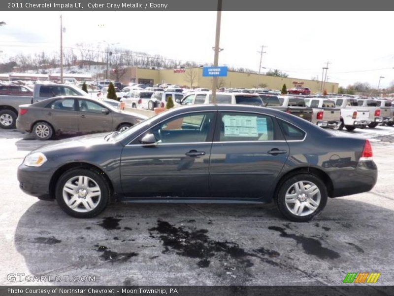 Cyber Gray Metallic / Ebony 2011 Chevrolet Impala LT