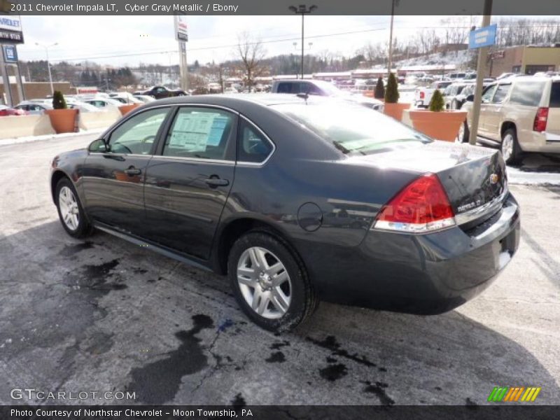 Cyber Gray Metallic / Ebony 2011 Chevrolet Impala LT