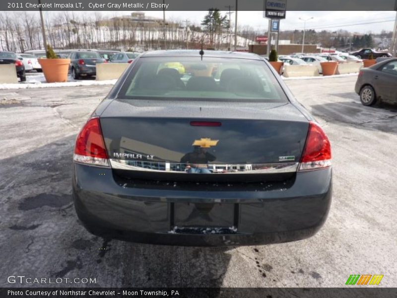Cyber Gray Metallic / Ebony 2011 Chevrolet Impala LT
