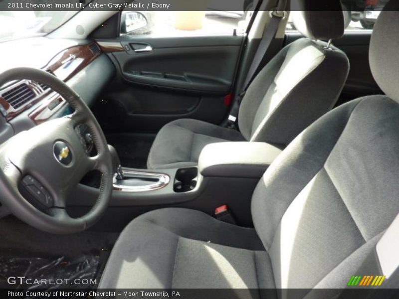 Cyber Gray Metallic / Ebony 2011 Chevrolet Impala LT