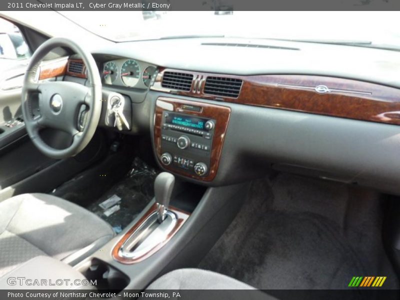 Cyber Gray Metallic / Ebony 2011 Chevrolet Impala LT