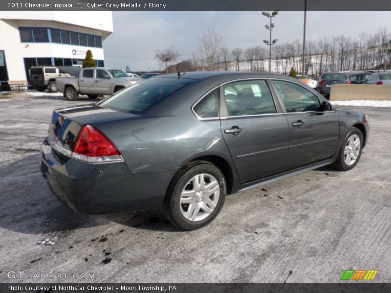 Cyber Gray Metallic / Ebony 2011 Chevrolet Impala LT