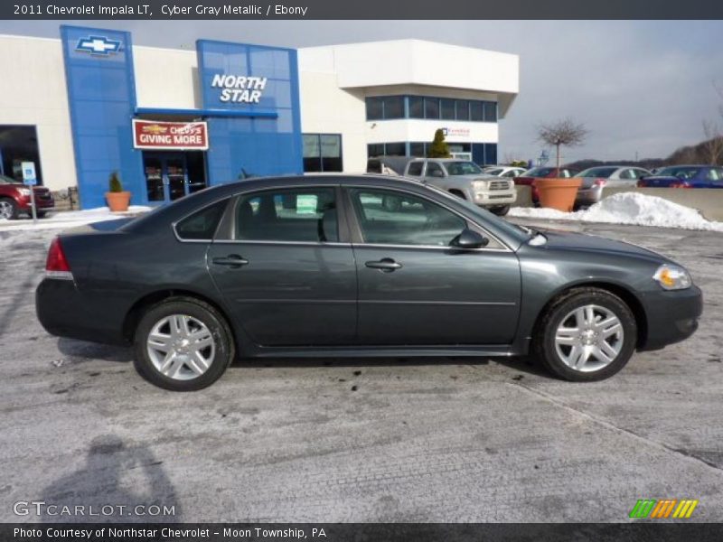 Cyber Gray Metallic / Ebony 2011 Chevrolet Impala LT