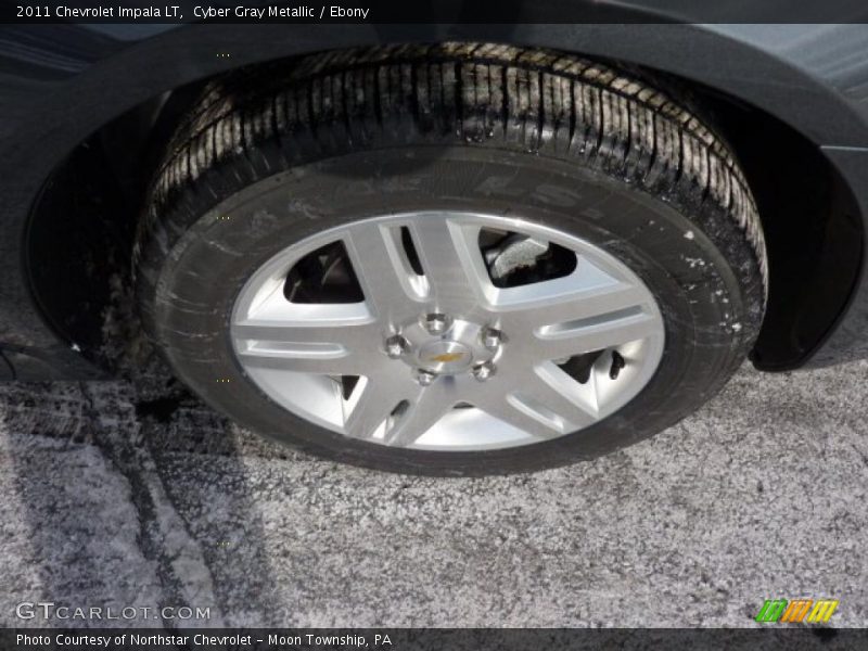 Cyber Gray Metallic / Ebony 2011 Chevrolet Impala LT