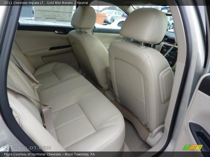 Gold Mist Metallic / Neutral 2011 Chevrolet Impala LT