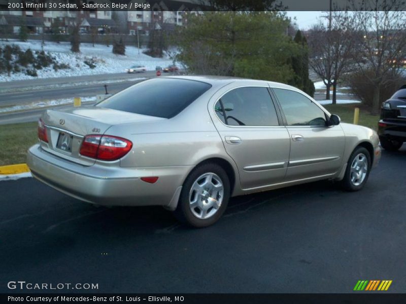 Sandrock Beige / Beige 2001 Infiniti I 30 Sedan