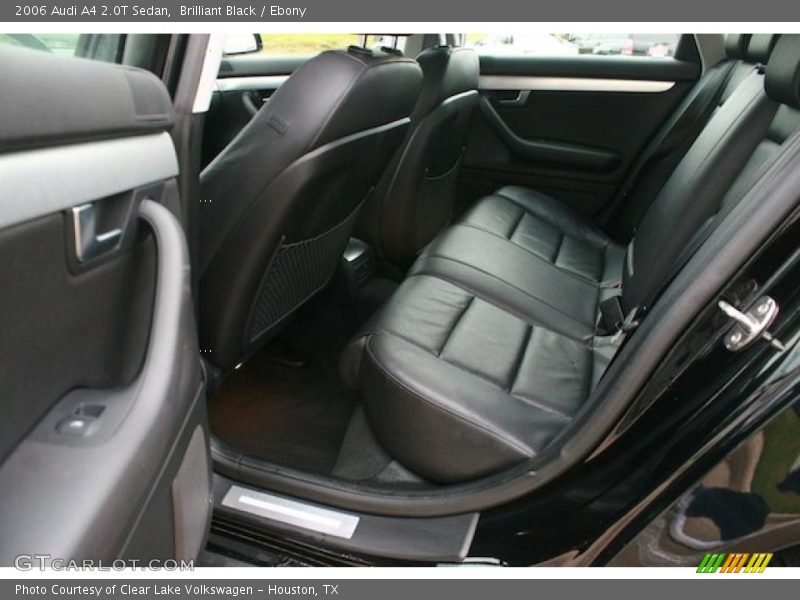 Brilliant Black / Ebony 2006 Audi A4 2.0T Sedan