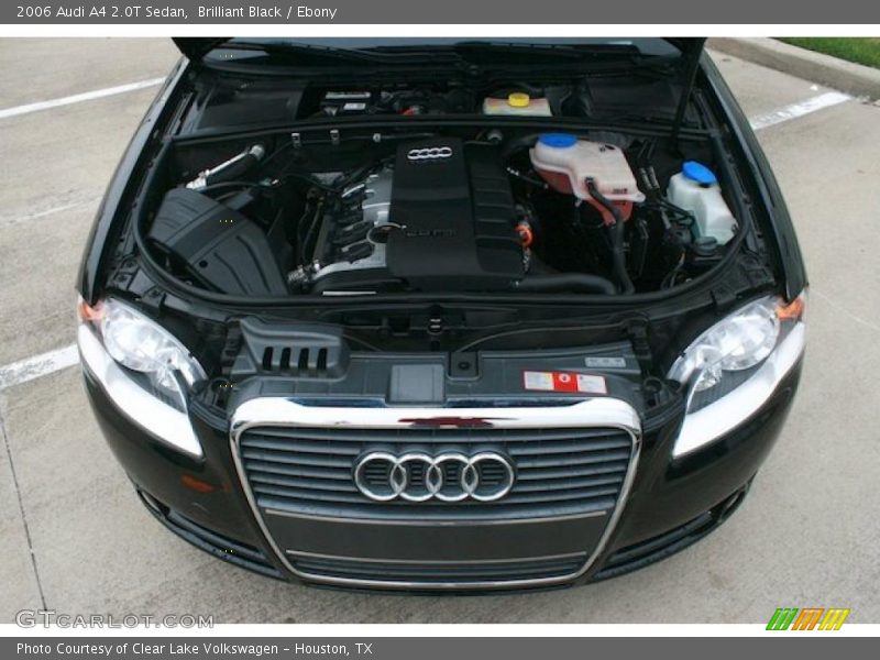 Brilliant Black / Ebony 2006 Audi A4 2.0T Sedan