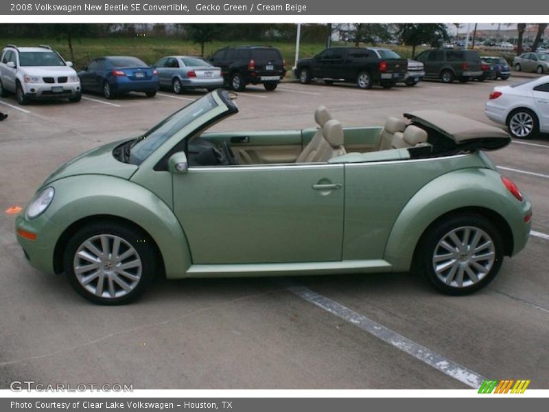  2008 New Beetle SE Convertible Gecko Green