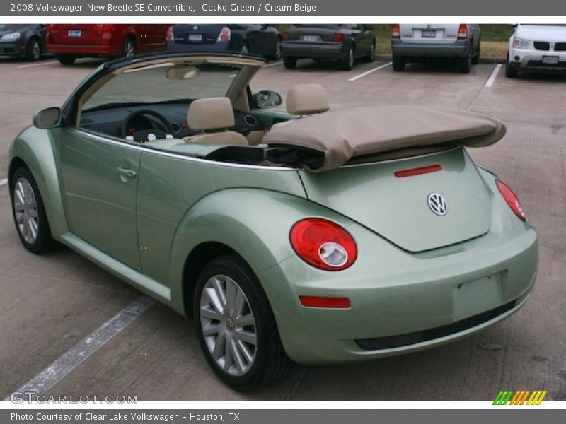  2008 New Beetle SE Convertible Gecko Green