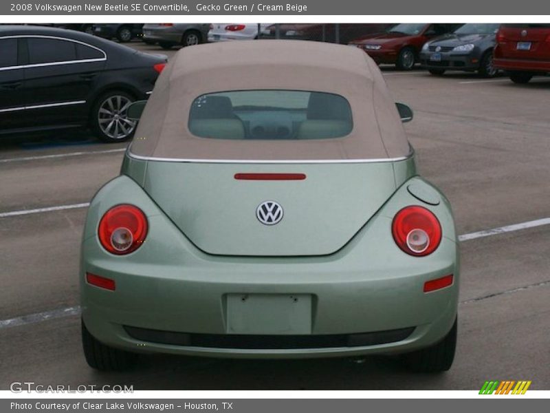 Gecko Green / Cream Beige 2008 Volkswagen New Beetle SE Convertible