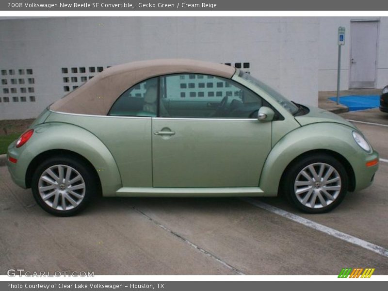  2008 New Beetle SE Convertible Gecko Green