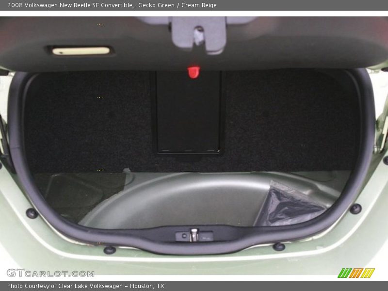 Gecko Green / Cream Beige 2008 Volkswagen New Beetle SE Convertible