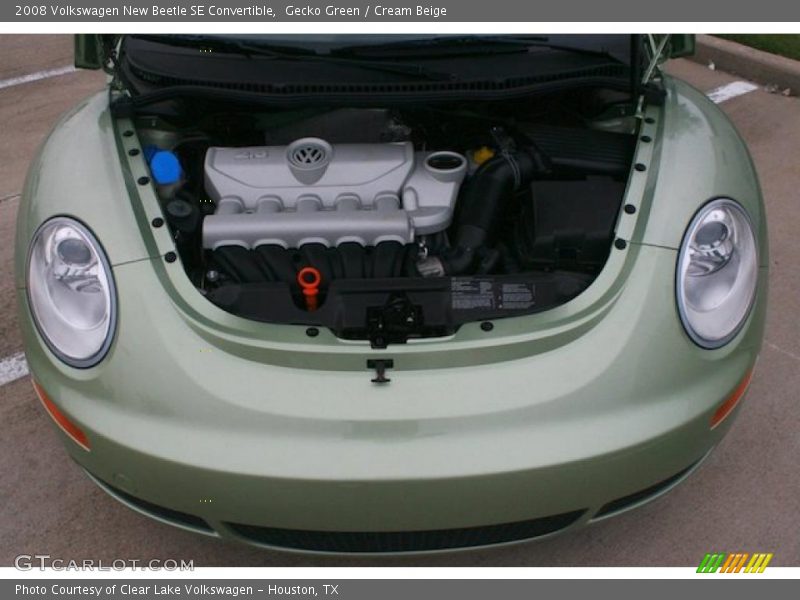  2008 New Beetle SE Convertible Engine - 2.5L DOHC 20V 5 Cylinder