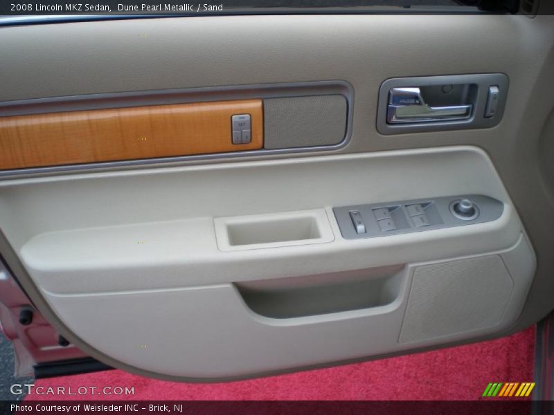 Dune Pearl Metallic / Sand 2008 Lincoln MKZ Sedan
