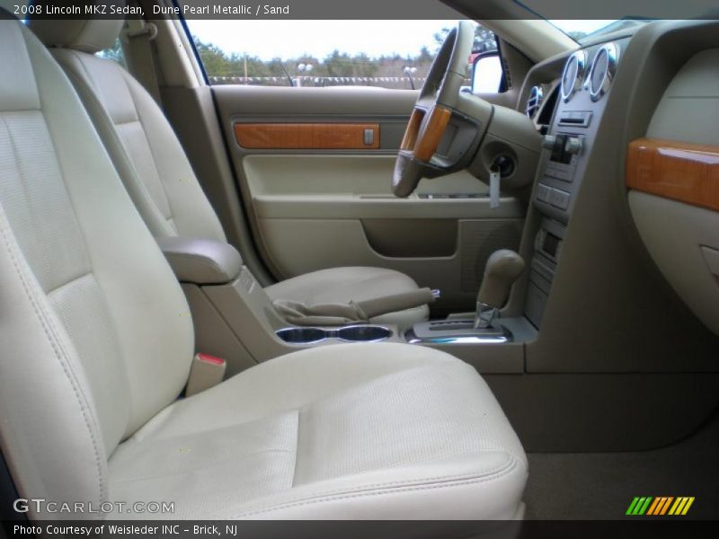 Dune Pearl Metallic / Sand 2008 Lincoln MKZ Sedan