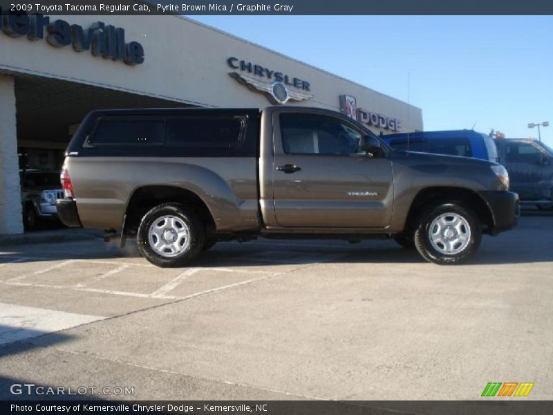 Pyrite Brown Mica / Graphite Gray 2009 Toyota Tacoma Regular Cab