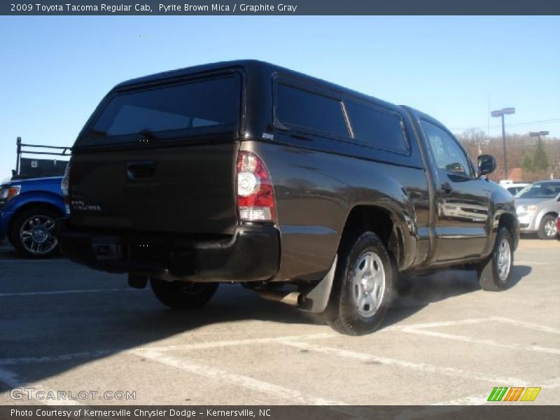 Pyrite Brown Mica / Graphite Gray 2009 Toyota Tacoma Regular Cab