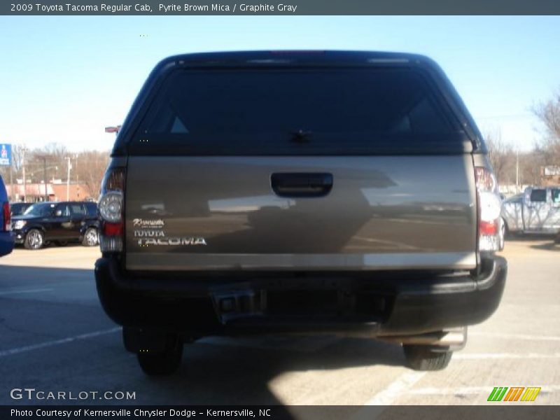 Pyrite Brown Mica / Graphite Gray 2009 Toyota Tacoma Regular Cab