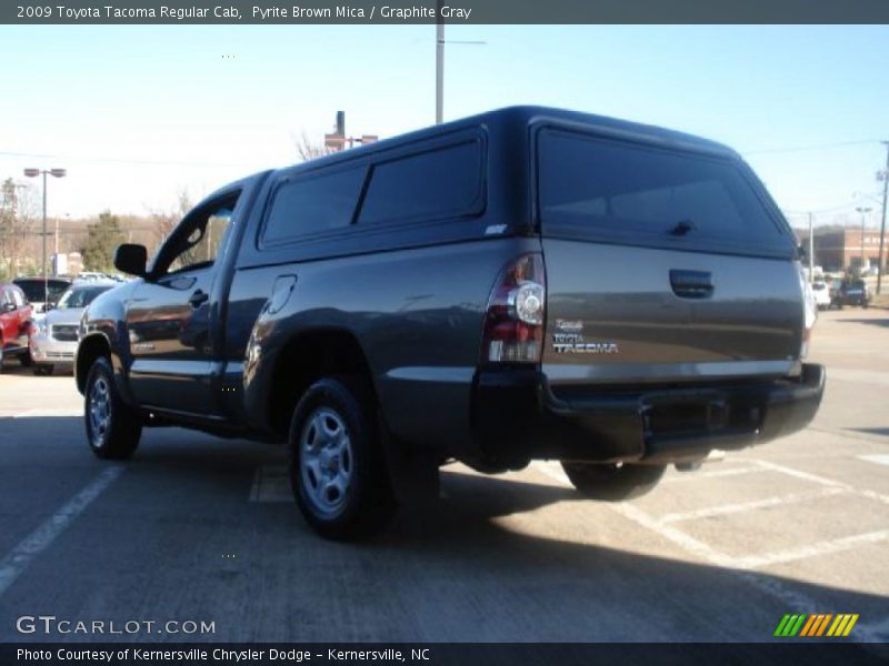 Pyrite Brown Mica / Graphite Gray 2009 Toyota Tacoma Regular Cab