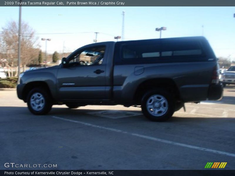 Pyrite Brown Mica / Graphite Gray 2009 Toyota Tacoma Regular Cab