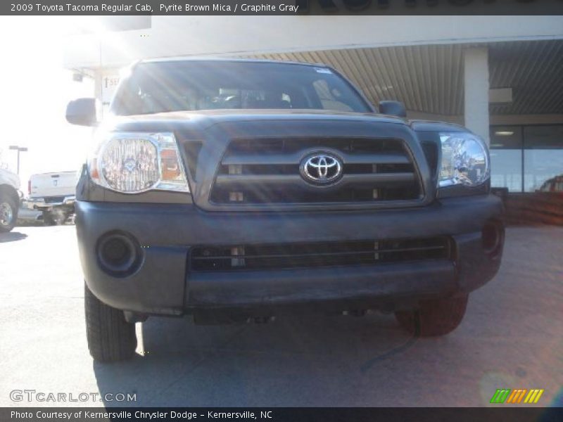 Pyrite Brown Mica / Graphite Gray 2009 Toyota Tacoma Regular Cab