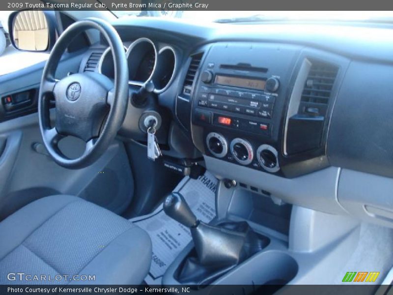 Pyrite Brown Mica / Graphite Gray 2009 Toyota Tacoma Regular Cab