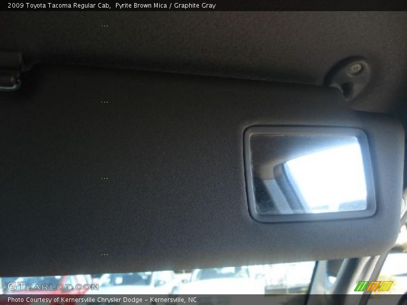 Pyrite Brown Mica / Graphite Gray 2009 Toyota Tacoma Regular Cab