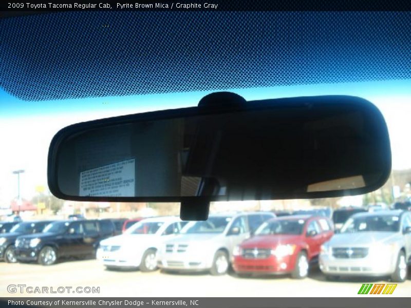Pyrite Brown Mica / Graphite Gray 2009 Toyota Tacoma Regular Cab