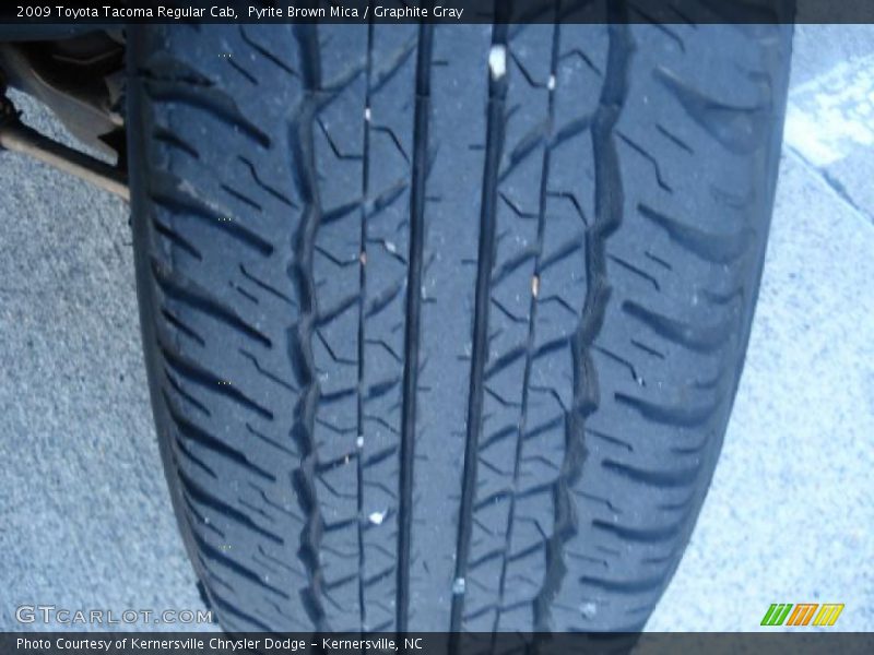 Pyrite Brown Mica / Graphite Gray 2009 Toyota Tacoma Regular Cab