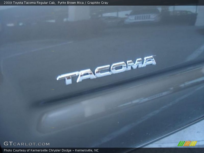 Pyrite Brown Mica / Graphite Gray 2009 Toyota Tacoma Regular Cab