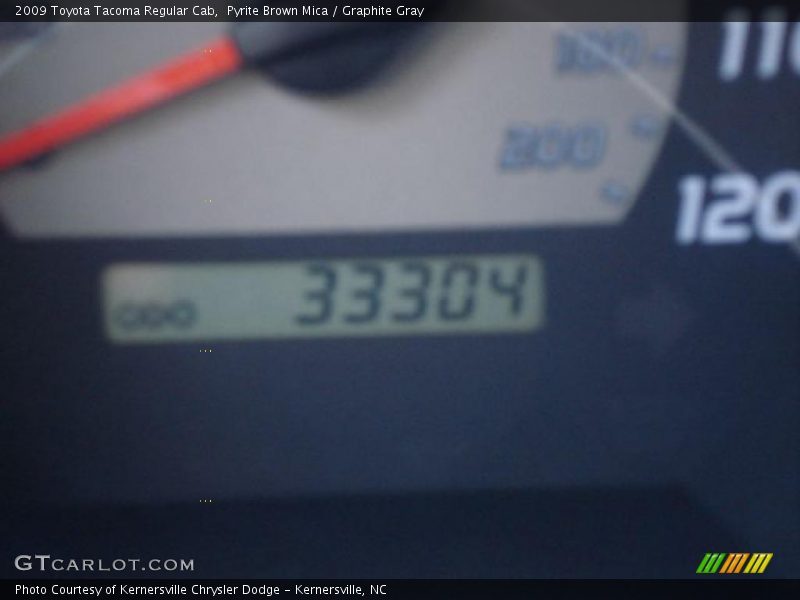 Pyrite Brown Mica / Graphite Gray 2009 Toyota Tacoma Regular Cab