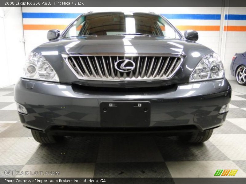 Flint Mica / Black 2008 Lexus RX 350 AWD