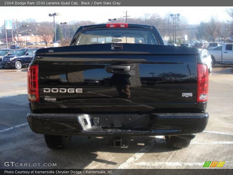 Black / Dark Slate Gray 2004 Dodge Ram 1500 Laramie Quad Cab