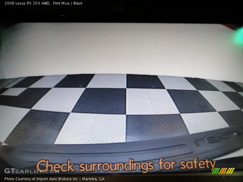 Flint Mica / Black 2008 Lexus RX 350 AWD