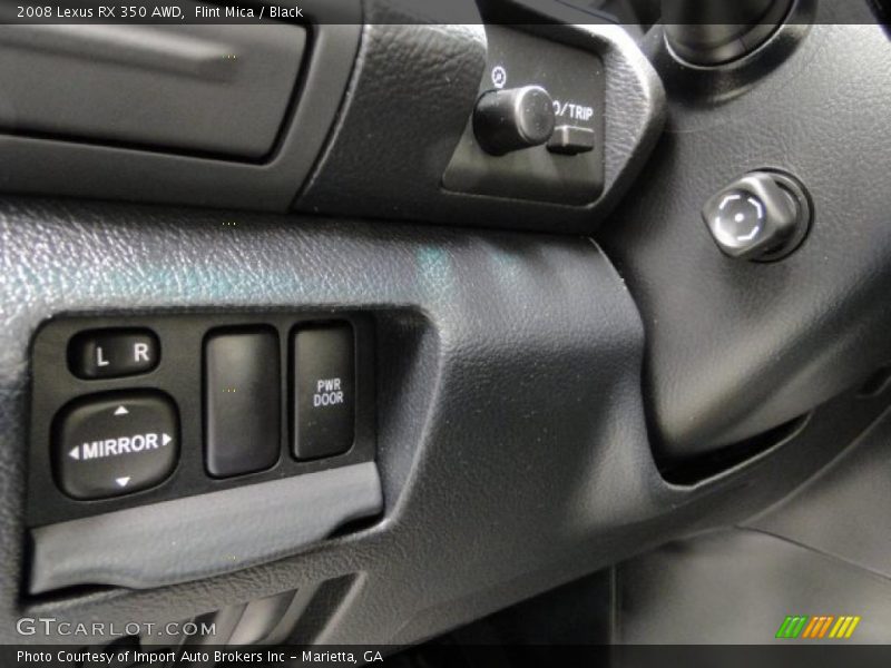 Flint Mica / Black 2008 Lexus RX 350 AWD